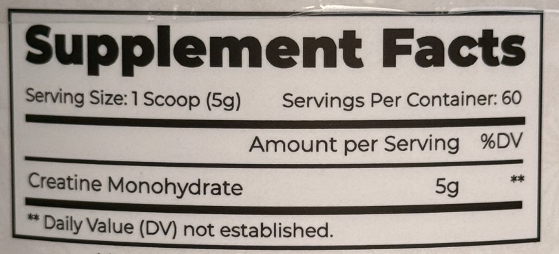 Creatine Monohydrate